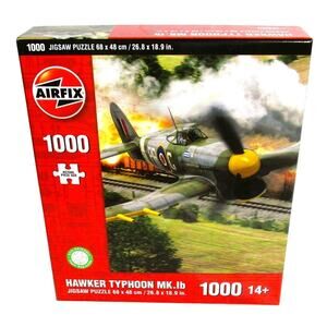 Airfix 1000 Piece Puzzle Hawker Typhoon Mk WWII Fighter Plane 26.8x18.9 inches